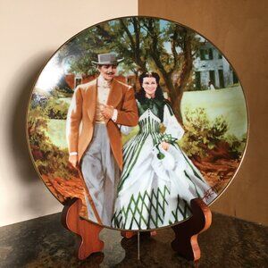 W. S. George Gone With the Wind Plate "Home To Tara" - Boxed and Numbered